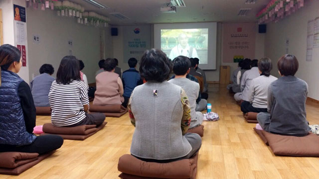 성도재일과 용맹정진의 의미를 새겨봅니다