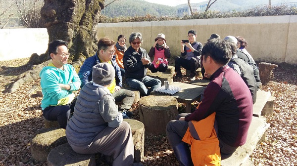 여러 법당 도반과 법사님과 함께 나누기