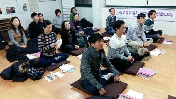 봄 불대 신입생의 수업 모습