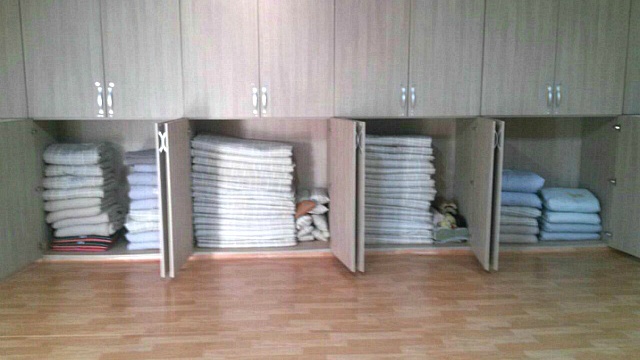 이불빨래를 마친 보현방 이불빨래를 마친 보현방