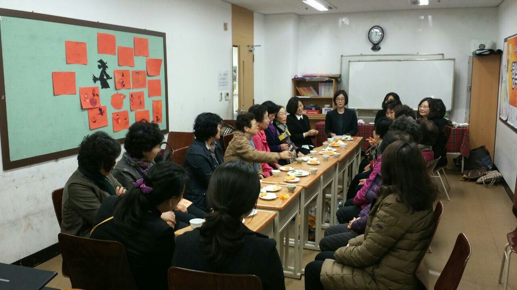 기획법회 후 진솔한 나누기 시간