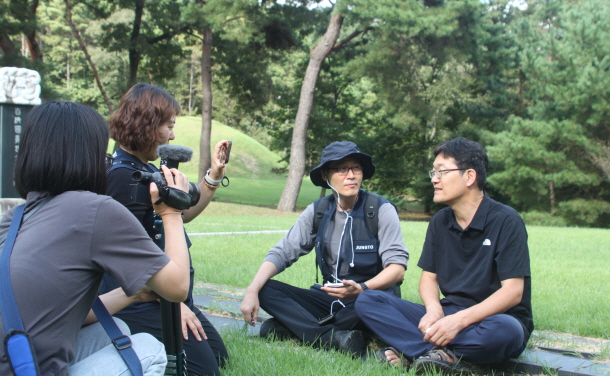 왼쪽부터 실천리포터 김성욱 님, 해설자 이승용 님, 