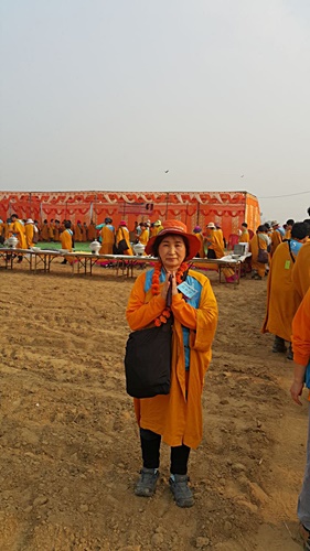 2020년 1월 인도성지순례에서 김보경 님