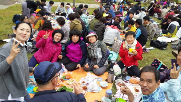 8-3차 입재식, 물빛공원에서 점심 도시락을 맛있게~