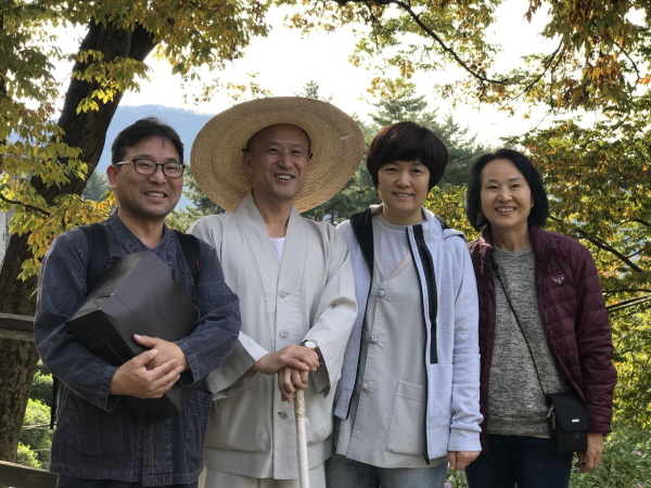 문경에서 집전 소임을 마치고(맨왼쪽 조길래 님)