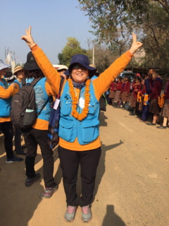 인도성지순례 중 주인공