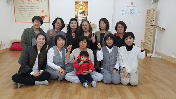 수행법회와 '좋은벗들' 설명을 함께 들은 부평법당 도반들과 함께~~