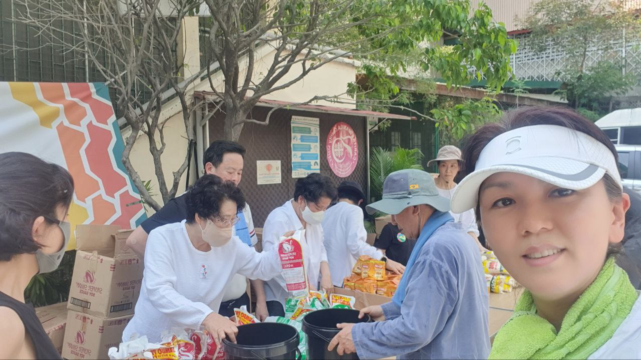 2022년 부처님 오신 날, 빈민가 지역 나눔 행사