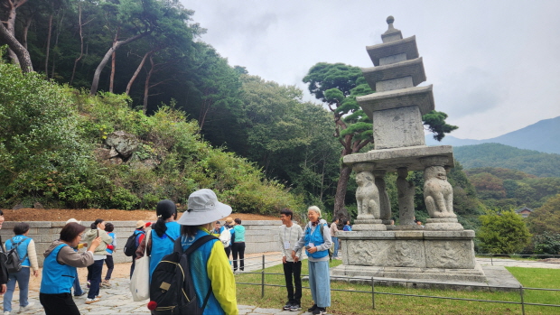 사사자 삼층석탑 사사자 삼층석탑