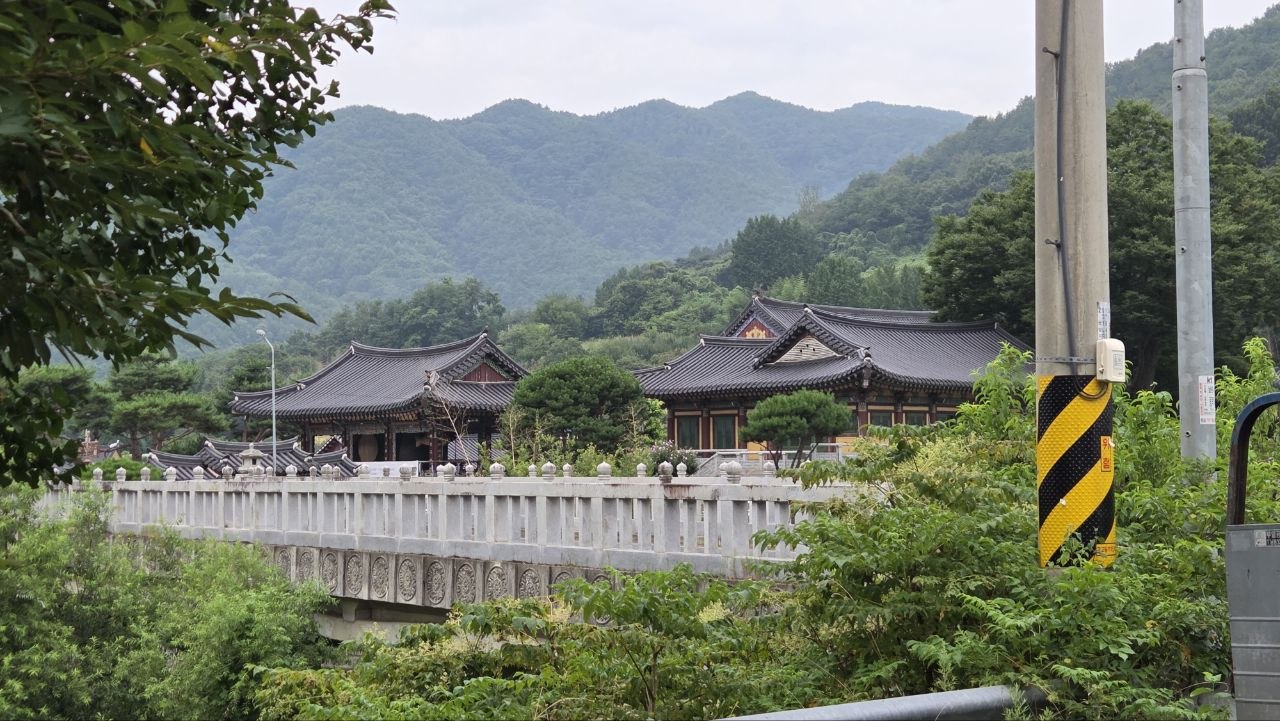 죽림정사 입구 죽림정사 입구