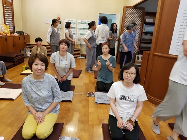 경전반 졸업수련회(오른쪽)