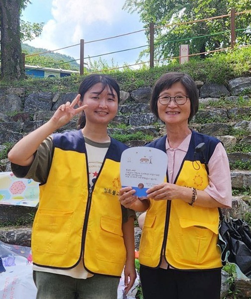 2025년 모둠활동, 딸과 불교대 홍보