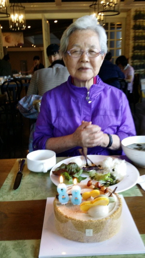 2017년, 실상화 보살님의 여든여덟 번째 생신 2017년, 실상화 보살님의 여든여덟 번째 생신