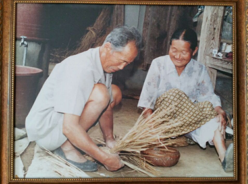 1980년 8월 고향집, 부모님