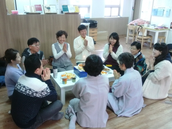 관악법당과 인연을 맺고 행복해하는 도반들~**