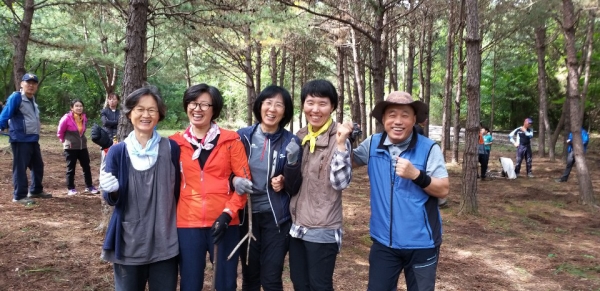 불교대학 남산 순례 사전 답사, 왼쪽에서 두 번째