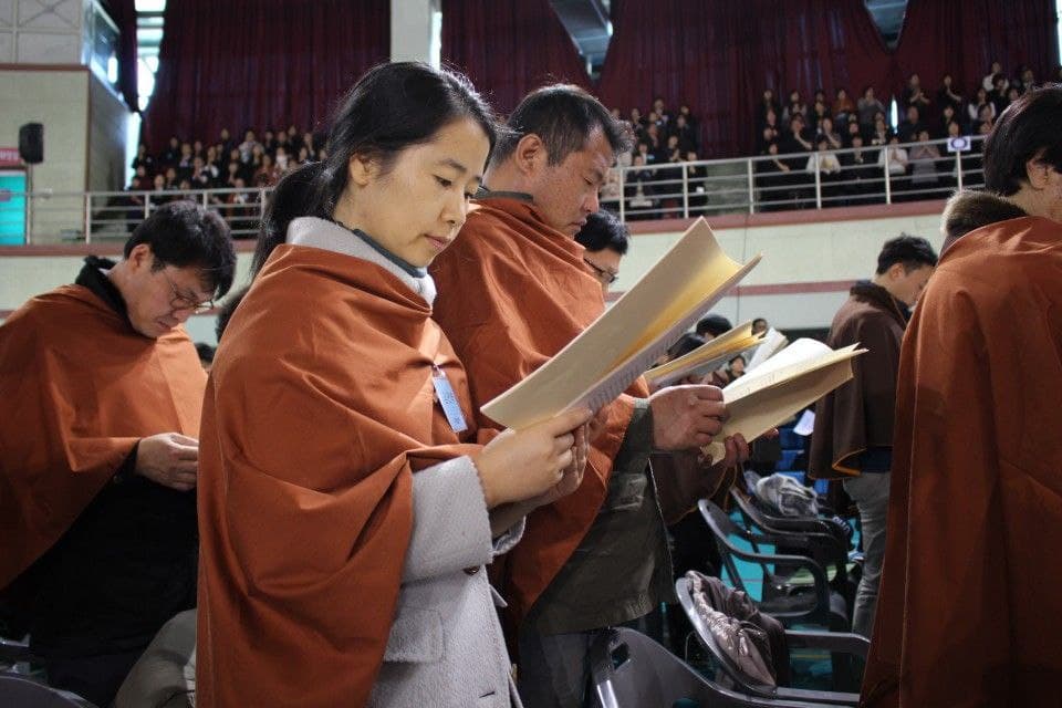 2015년 불교대학 졸업식