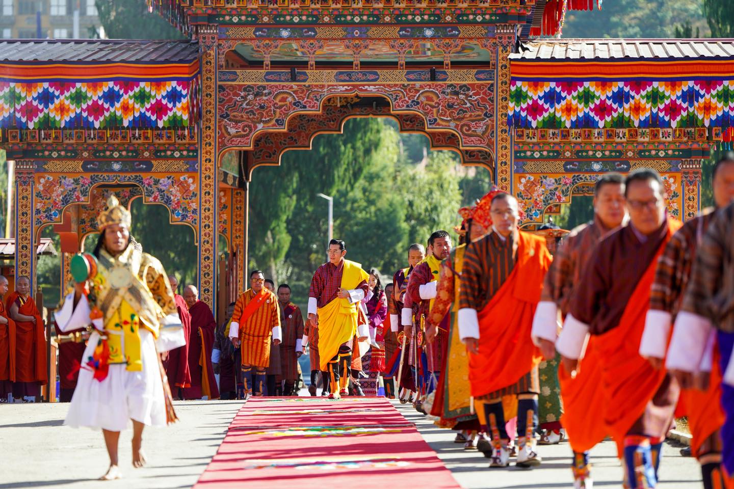 출처 : 부탄 국왕 Facebook 출처 : 부탄 국왕 Facebook