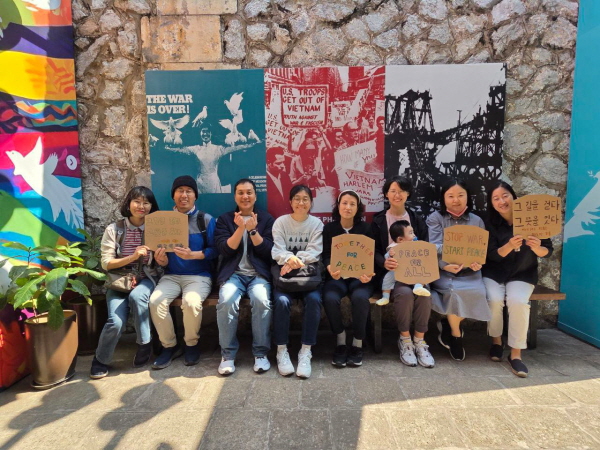 역사 속 걸음, 호아로에서 새긴 평화의 마음을 함께  한 시간