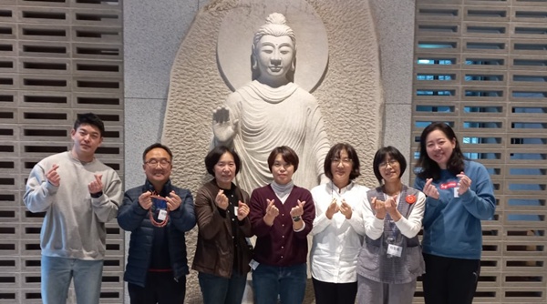 2023.9. 으뜸절 실천활동(오른쪽 두 번째 이정희 님)